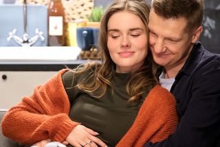 M jak miłość, odcinek 1862: Franka (Dominika Kachlik), Paweł (Rafał Mroczek)