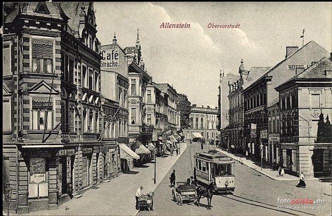 Ulica 11 Listopada w Olsztynie dawniej wyglądała zupełnie inaczej. Nosiła imię niemieckiego inżyniera