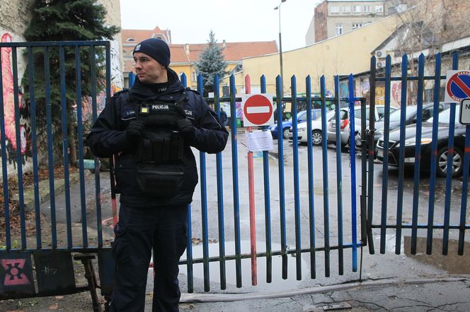 Obrońcy Stacji Praga protestowali pod urzędem