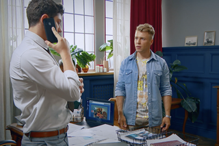 Barwy szczęścia odc. 2719. Justin (Jasper Sołtysiewicz), Patryk (Konrad Skolimowski)