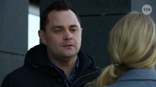 Na Wspólnej, odc. 3084. Renata (Marta Jankowska), Sławek (Mariusz Słupiński)