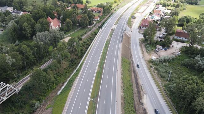 S16 Borki Wielkie Mrągowo jest przedłużeniem dwujezdniowej trasy pomiędzy Biskupcem a Borkami