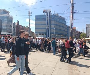 Korowód studencki rozpoczyna Juwenalia Śląskie 2025 w Katowicach