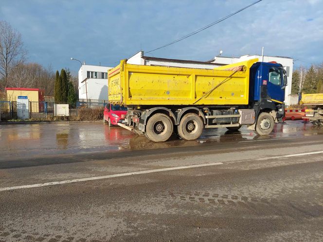 Awaria magistrali wodociągowej w Starachowicach