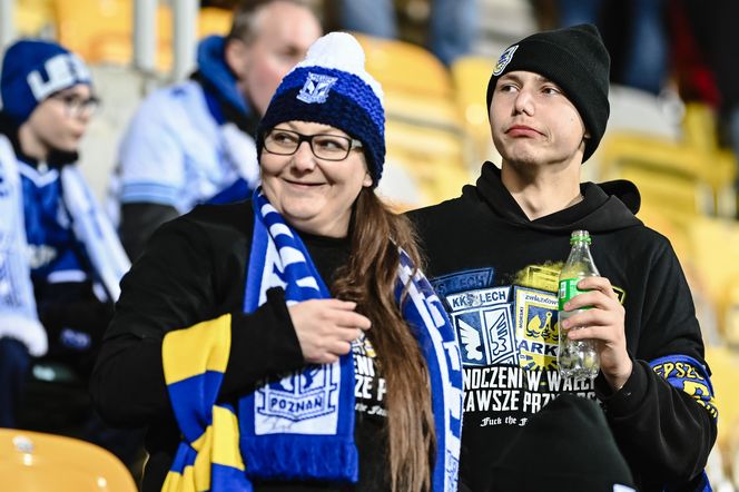 Arka Gdynia - Lech Poznań: Zdjęcia kibiców z meczu 15. kolejki PKO BP Ekstraklasy
