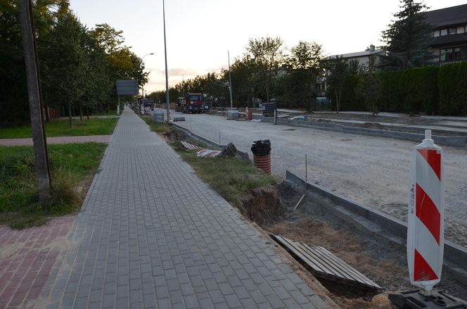 Pod koniec września ma zostać przywrócona przejezdność na remontowanym odcinku ulicy Partyzantów w Siedlcach