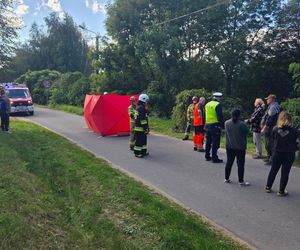 Rowerzysta nie żyje po zderzeniu z ciągnikiem! Tragiczny wypadek w Mieczkowie