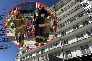 Wypadek na budowie w Warszawie. Robotnik spadł z wysokości