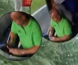 Kierowca PKS robił to za kierownicą! 