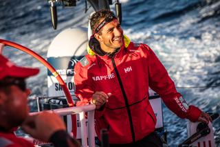 Blair Tuke o odzieży Helly Hansen w Volvo Ocean Race