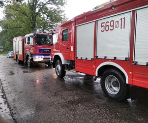 Poważny wypadek na trasie Sobiechy - Ołownik. BMW całkowicie zniszczone! [ZDJĘCIA]