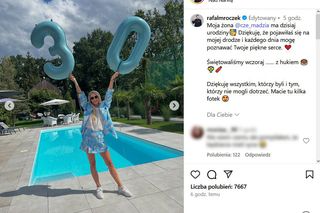 Urodziny żony Rafała Mroczka na bogato