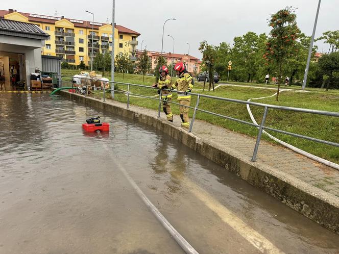 Burze w Kaliszu i Ostrowie