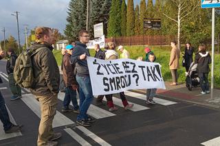 Wielki protest w Skawinie