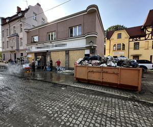 Pojechaliśmy do Kłodzka. Niszczycielski żywioł spustoszył miasto. Trwa wielkie sprzątanie