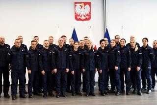 Białystok. Ślubowanie nowych policjantów