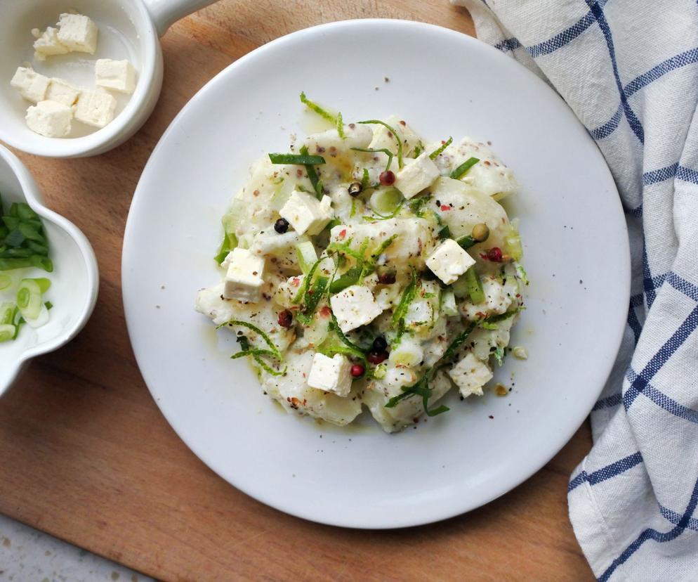 Grecka sałatka ziemniaczana