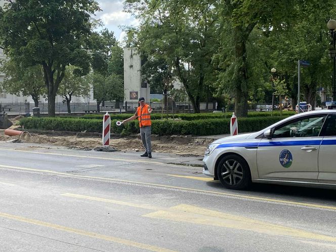 Kolejne utrudnienia na skrzyżowaniu ulic Floriańskiej i Piłsudskiego. Wiemy jak długo potrwają