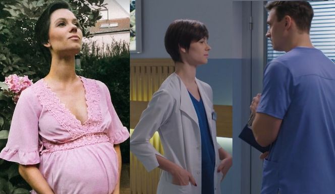 Na dobre i na złe. Blanka w ciąży? Pola Gonciarz z ciążowym brzuszkiem na planie - ZDJĘCIA