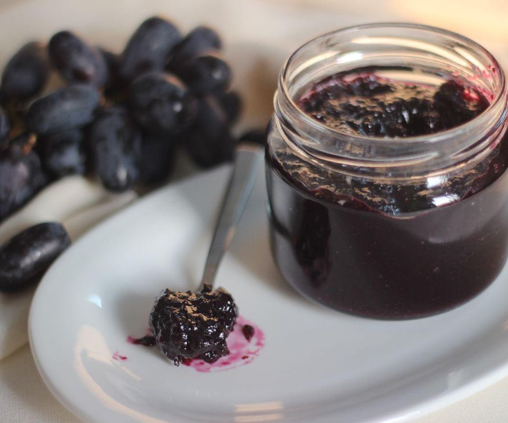 dżem z winogorn z pestkami