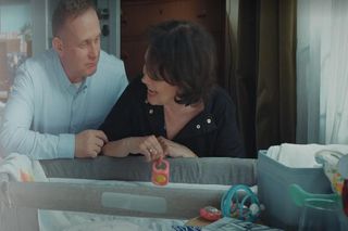 M jak miłość, odc. 1878. Artur Rogowski (Robert Moskwa), Marysia (Małgorzata Pieńkowska)