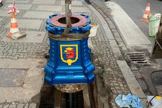 Zabytkowa pompa wraca do centrum Szczecina