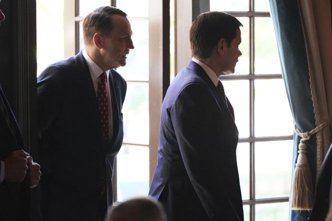 Anna Kalczyńska w USA z Radosławem Sikorskim i Marco Rubio