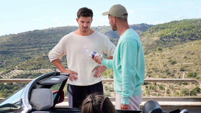 	Barwy szczęścia, odc. 3142. Justin (Jasper Sołtysiewicz), Franek (Mateusz Banasiuk)