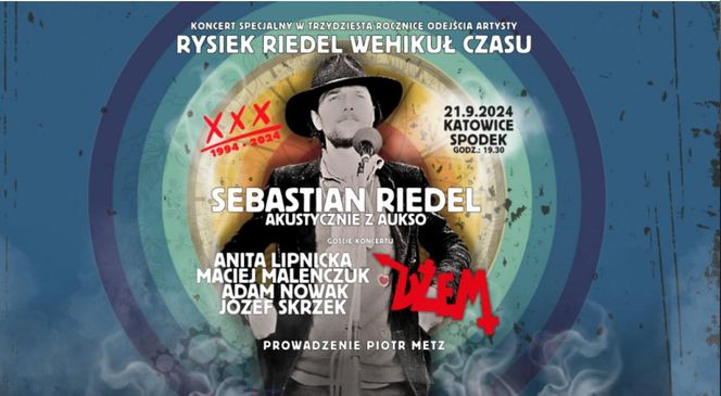 Koncert specjalny „Rysiek Riedel. Wehikuł Czasu”, katowicki „Spodek” godz. 19:30