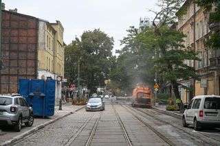 Zakończono rozbiórkę kamienicy na Kraszewskiego. Od piątku ulica otwarta dla ruchu 