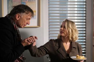 M jak miłość odc. 1854. Judyta Kosowska (Paulina Chruściel), Robert Żak (Krzysztof Tyniec)