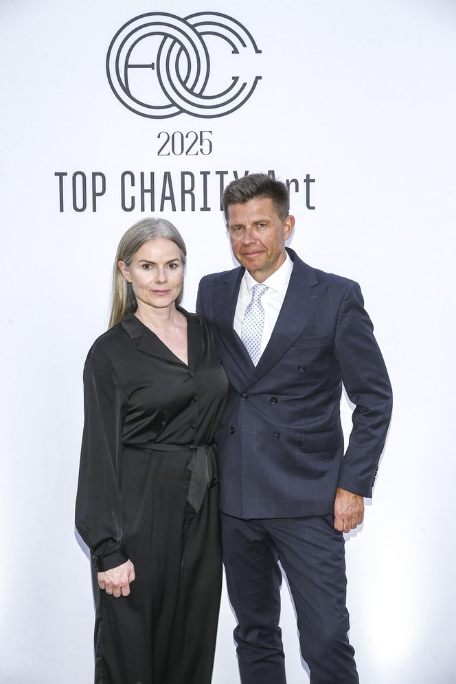 Dawno niewidziany Ryszard Petru z żoną Joanną na salonach