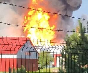 Pożar wagonów Orlenu