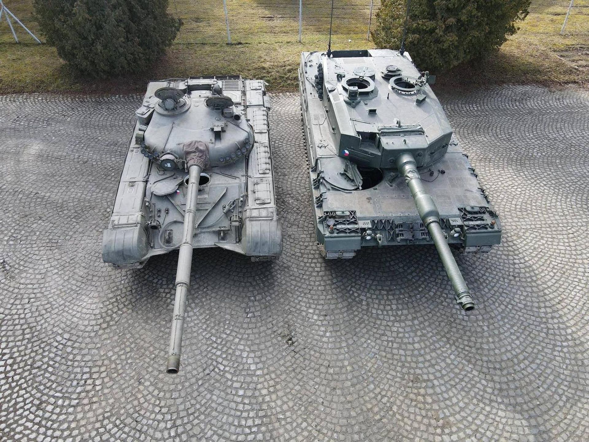 Czeskie czołgi Leopard 2A4