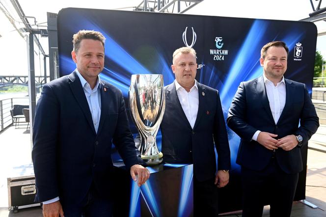 UEFA Super Cup w Warszawie - konferencja prasowa