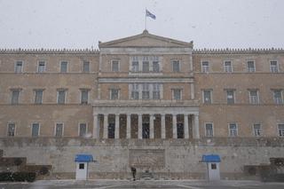 Obfite opady śniegu w Grecji