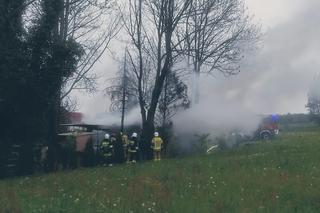 Pożar w Sławniowicach. Strażacy znaleźli zwęglone zwłoki