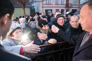 Łódzkie. Prezydent Andrzej Duda z wizytą w Lututowie