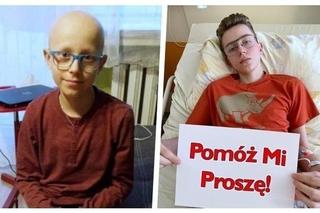 Patryk ma tylko 15 lat. Nowotwór zaatakował go po raz czwarty. Ma szansę, ale tylko zagranicą