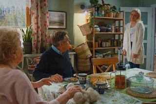 M jak miłość odc. 1713. Józef Modry (Stefan Friedmann), Barbara (Teresa Lipowska), Ula (Iga Krefft)