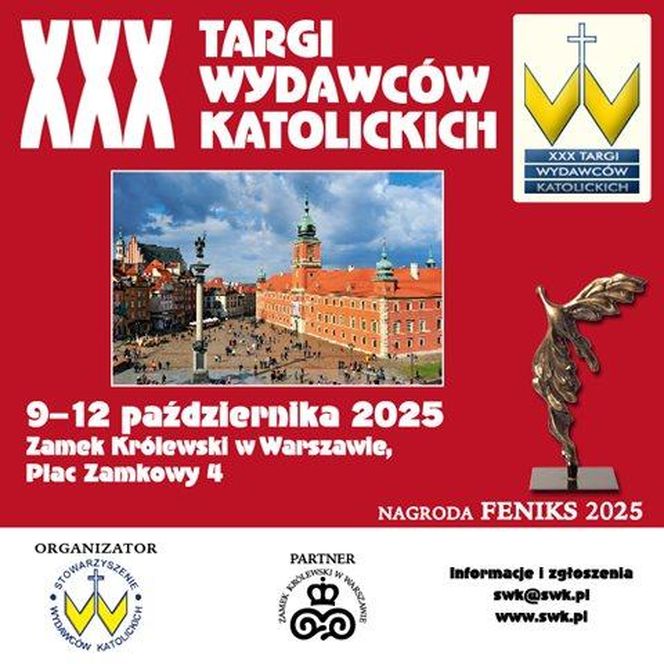 Warszawa: 9 października Targi Wydawców Katolickich