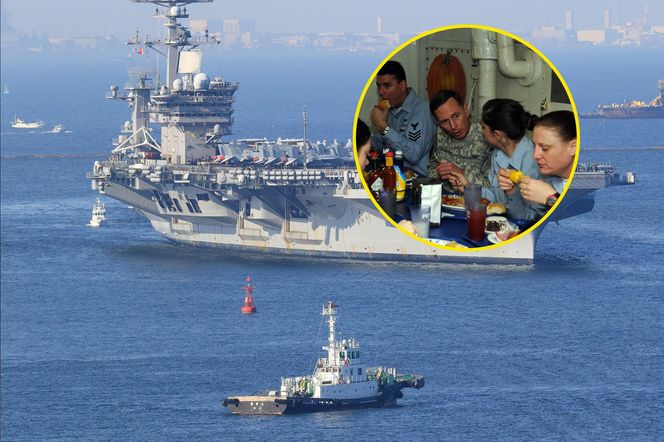 Gdy trzeba wyżywić 5-tysięczną załogę lotniskowca “Nimitz”