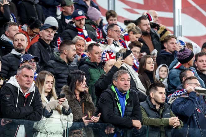 Kibice na meczu Górnik Zabrze - Legia Warszawa