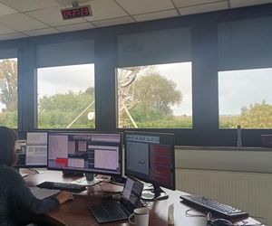 Radioteleskop UMK w Piwnicach w Toruniu