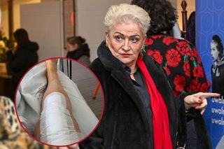 Hanna Bakuła święta spędziła w szpitalu. Teraz porusza się przy pomocy balkonika