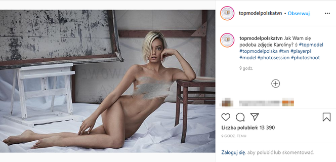 Top model nago