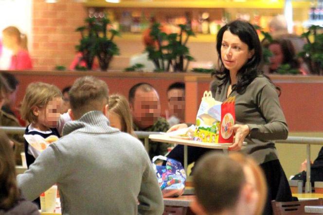 Katarzyna Pakosińska z córką