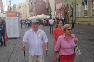 Wałęsa pokazał się wreszcie z żoną