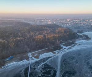 Fenomenalny pomost na Jeziorze Słupeckim