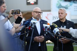 Akcja ratownicza po wstrząsie w kopalni Knurów. Mówi Adam Rozmus